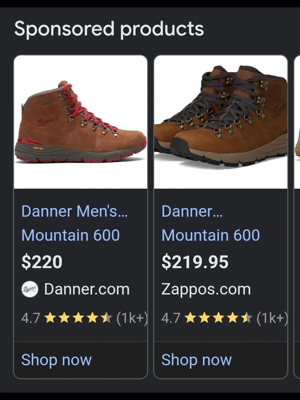 Danner Mountain 600 Brown Suede Vibram Outdoor Boots